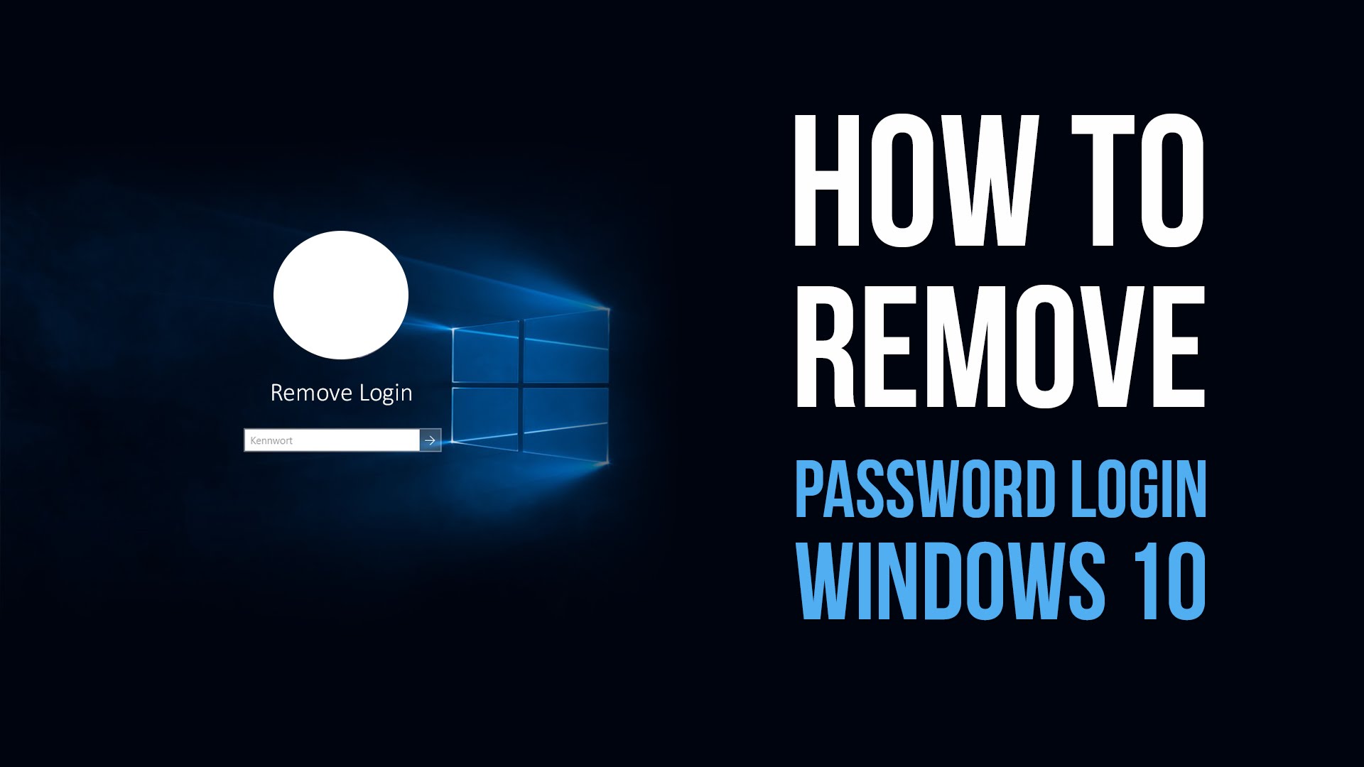 How to Reset Forgotten Windows 22 Login Password  Tech World Zone